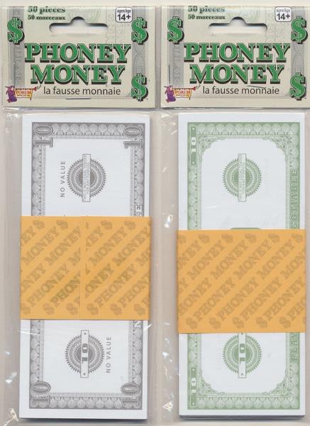 Phoney Money - $10 Bills 50ct