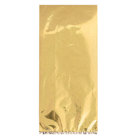 Cello Party Bags - Gold Foil 25ct