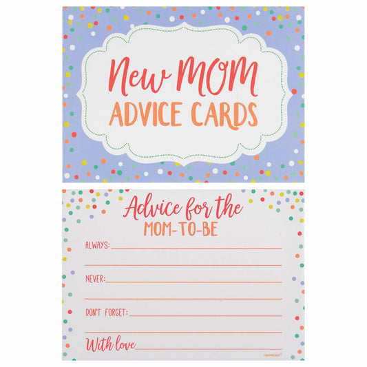 Baby Shower Advice Cards 24ct