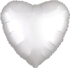 Heart: White - 18"