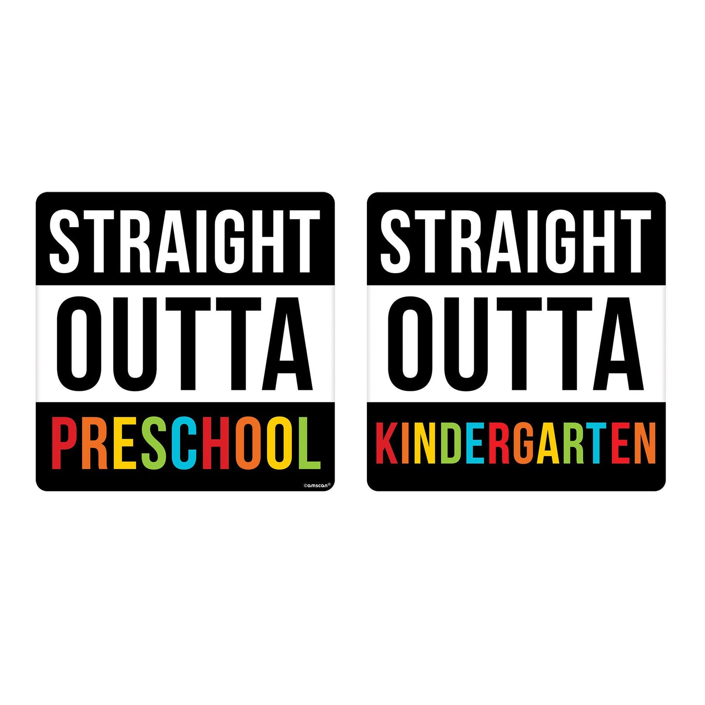 Photo Prop - 2-Sided Kindergarten/Preschool