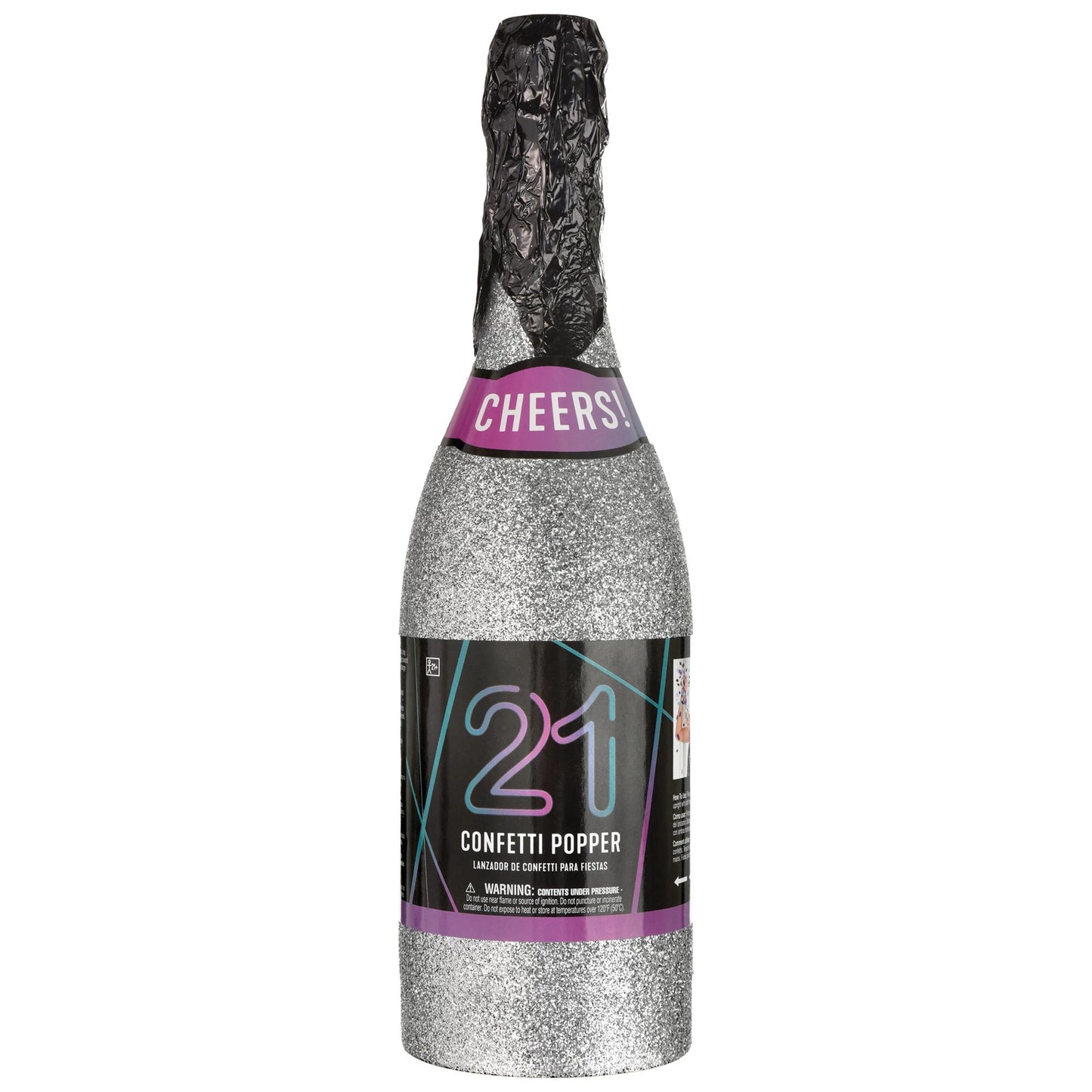 Confetti Bottle Popper - Finally 21
