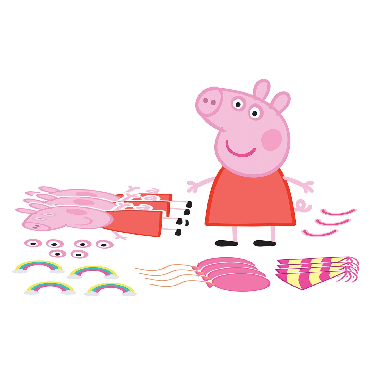 Party Craft Kit - Peppa Pig 4ct