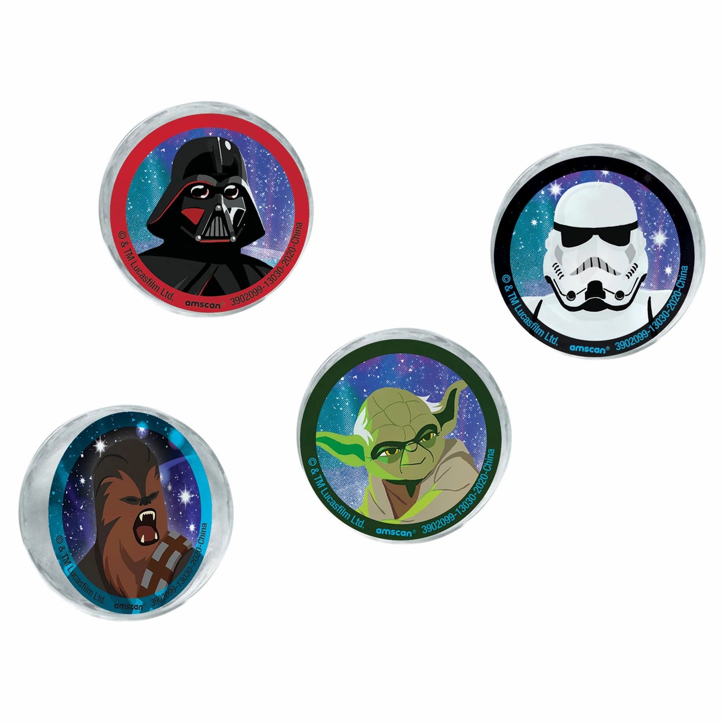 Bounce Balls - Star Wars™ Galaxy of Adventures 4ct