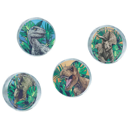 Bounce Balls - Jurassic World Into the Wild 4ct