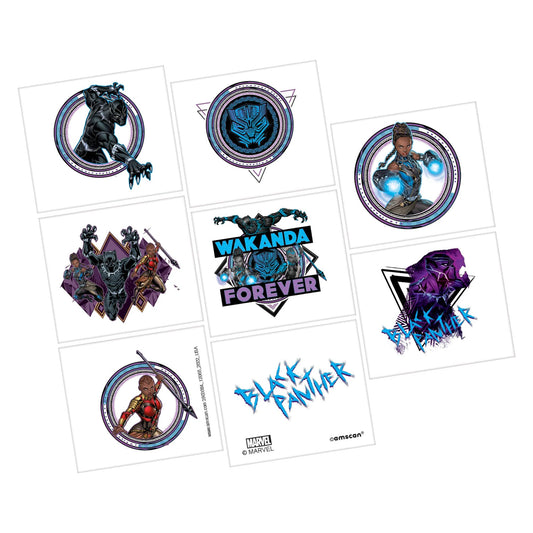 Tattoo Favors - Marvel Black Panther™ 8ct