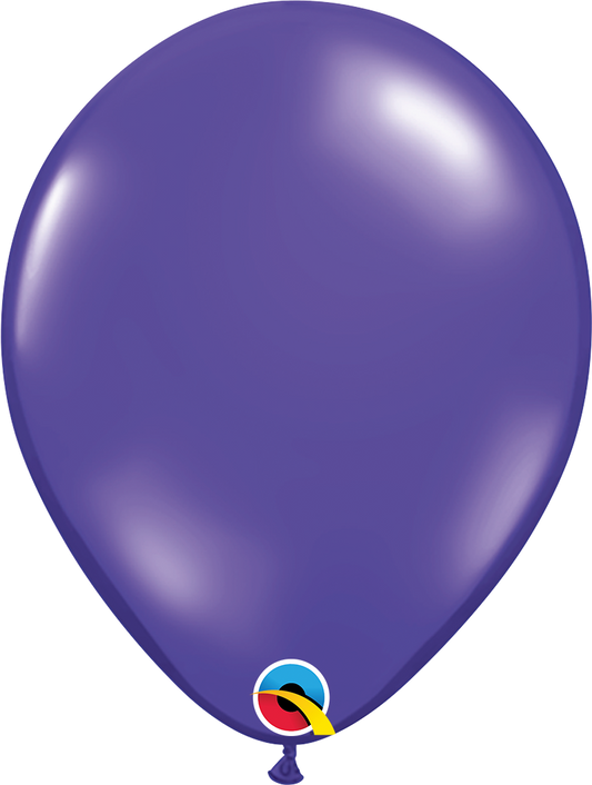 11" Transparent Purple