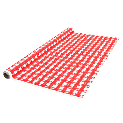 Banquet Roll - Red Gingham 100'