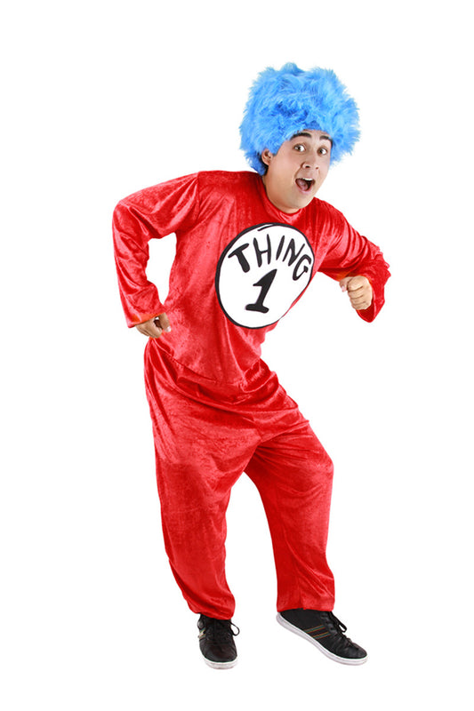 Dr. Seuss The Cat in the Hat Thing 1 / Thing 2 Costume