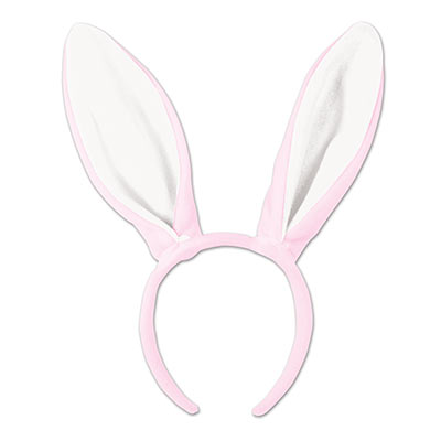 Soft-Touch Bunny Ears - Pink