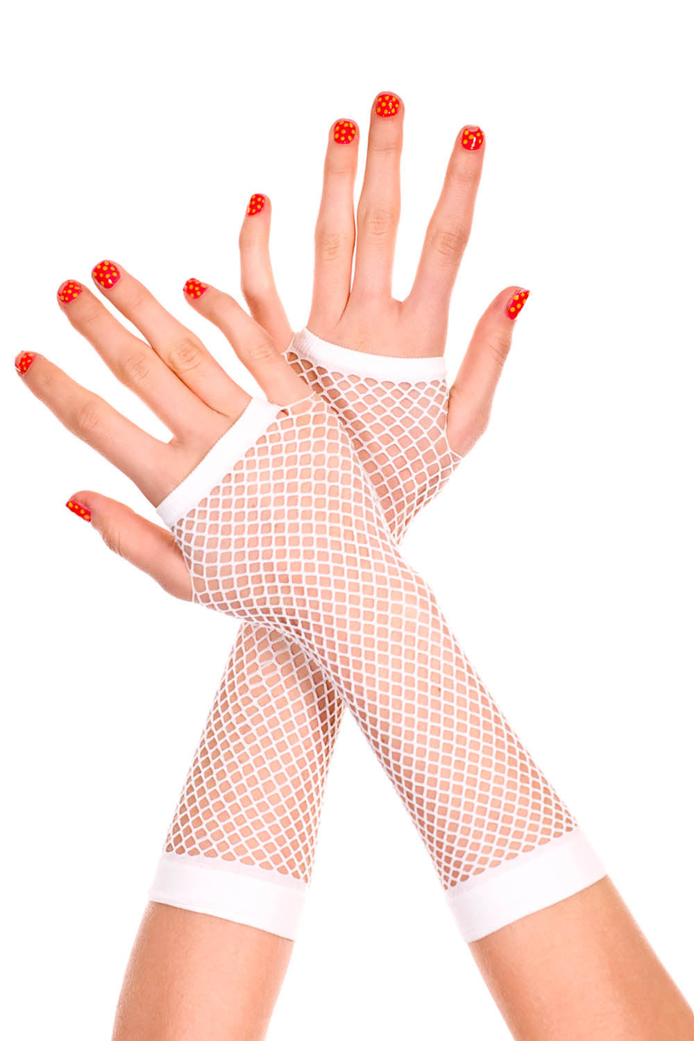 Fishnet Fingerless Gloves