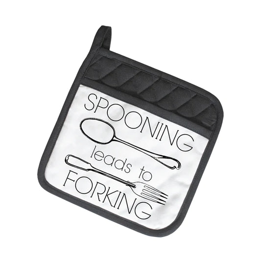 Spooning Leads To Forking Potholder