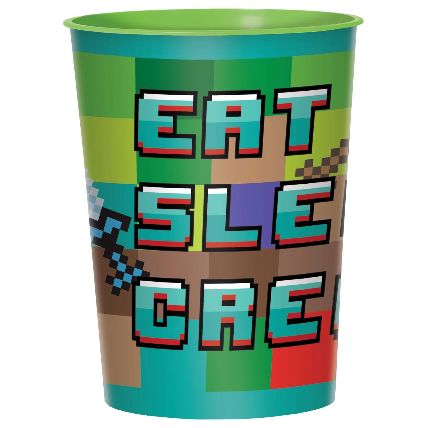 Cup (Plastic) - Pixel Party