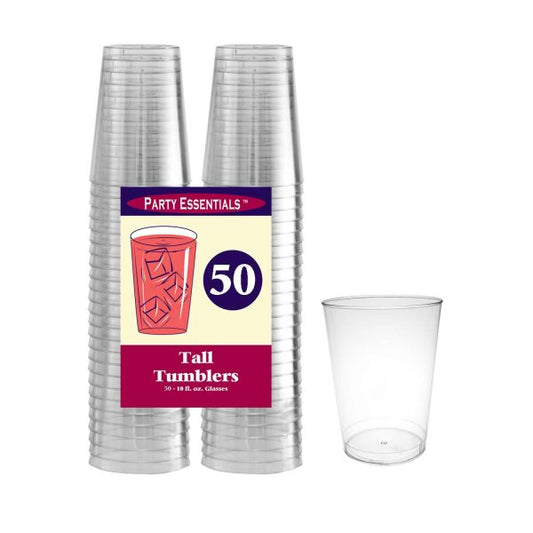 10 oz. Tall Tumblers 50ct