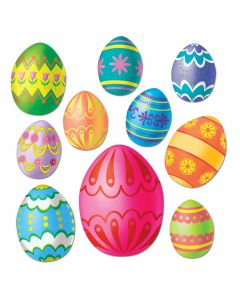 Easter Egg Cutouts