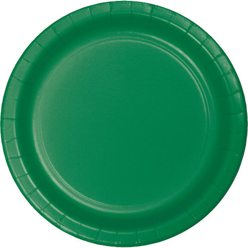 Lunch Plates - Emerald Green 24ct