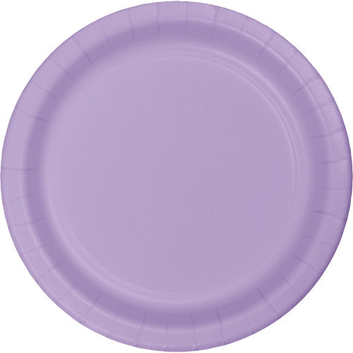 Dessert Plates - Lavender 24ct