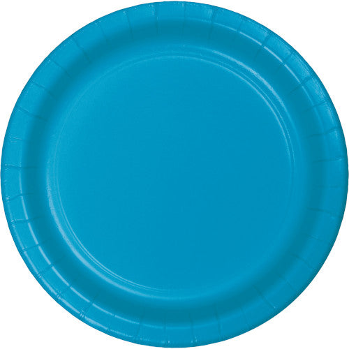 Dessert Plates - Turquoise 24ct