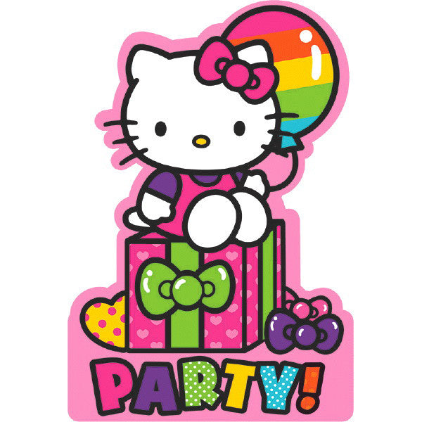 Invitations - Hello Kitty 8ct