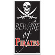 Beware of Pirates Door Banner