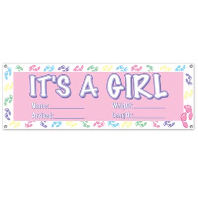 Banner - It's A Girl