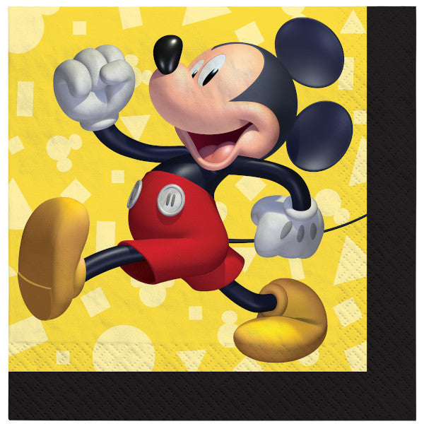 Beverage Napkins - Mickey Mouse 16ct