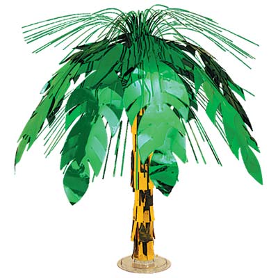 Centerpiece - Palm Tree Cascade