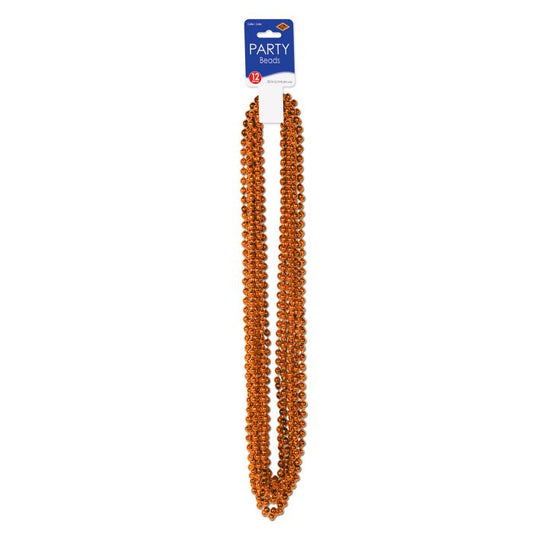 Beads - Orange 12ct.