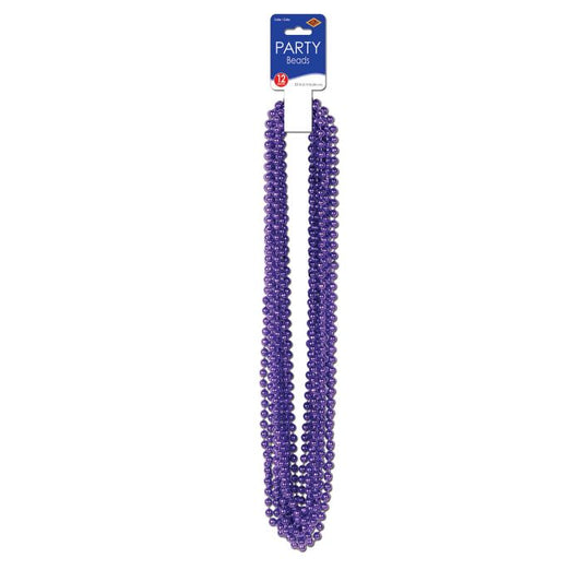 Beads - Purple 12ct