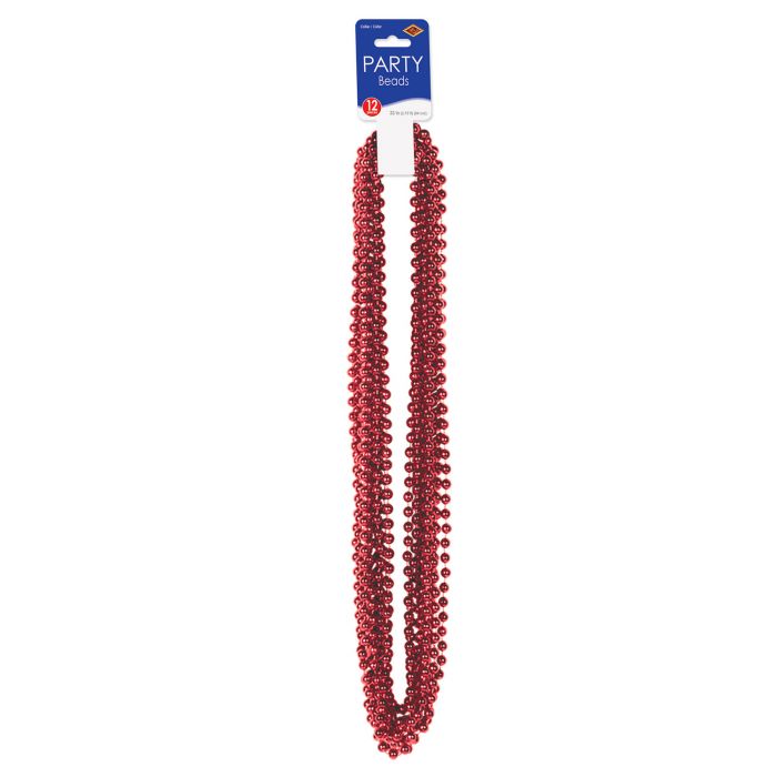 Beads - Red 12ct.