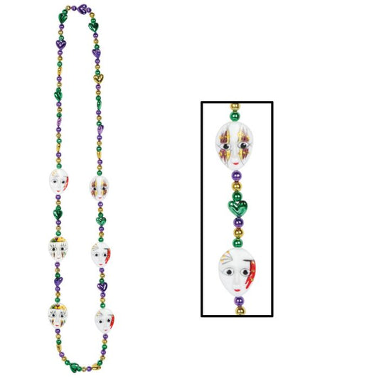 Beads - Mardi Gras Mimes