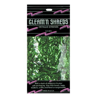 Gleam 'N Shreds Metallic Strands - Green