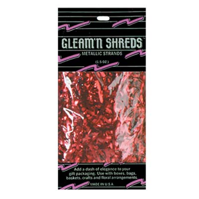 Gleam 'N Shreds Metallic Strands - Red