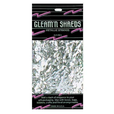Gleam 'N Shreds Metallic Strands - Silver