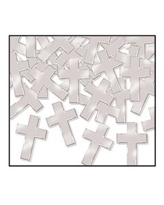 Confetti - Silver Crosses