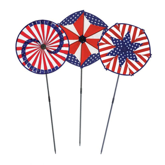 Patriotic Wind-Wheels 1ct