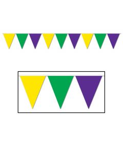 Pennant Banner -Gold/Green/Yellow