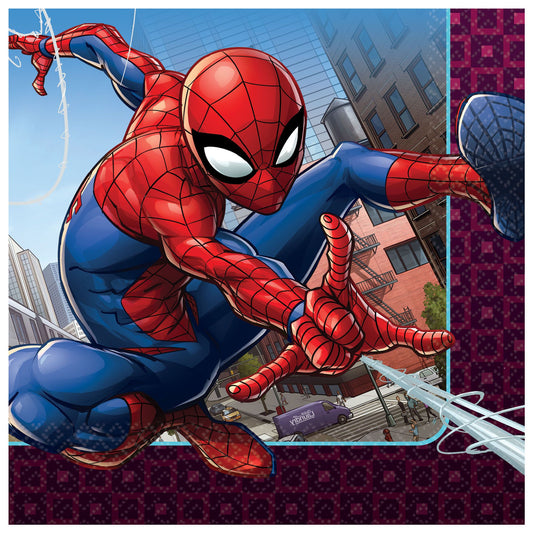 Lunch Napkins - Spider-Man 16ct