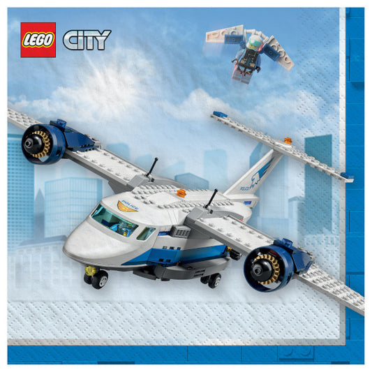 Lunch Napkins - Lego City 16ct