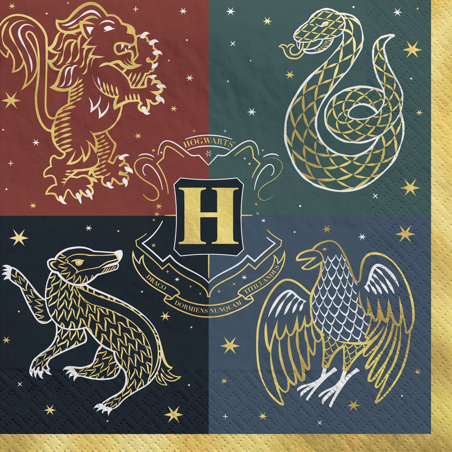 Hogwarts United Lunch Napkins 16 ct. - Harry Potter