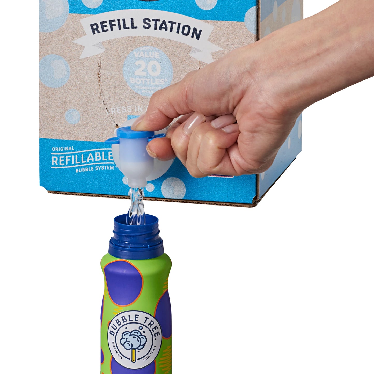 Bubbles - 2 Liter 3 Bottle Refillable System