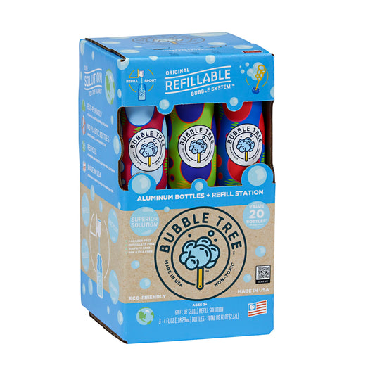 Bubbles - 2 Liter 3 Bottle Refillable System