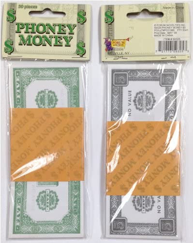Phoney Money - $5 Bills 50ct