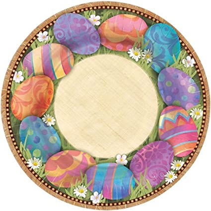 Dessert Plates - Easter Elegance 8ct
