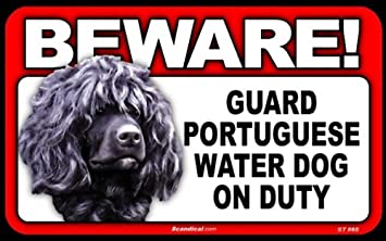 Beware! - Portuguese Water Dog