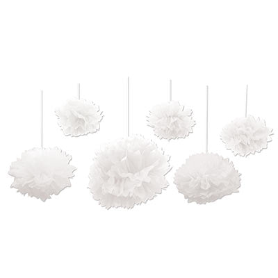 Tissue Fluff Balls 6ct