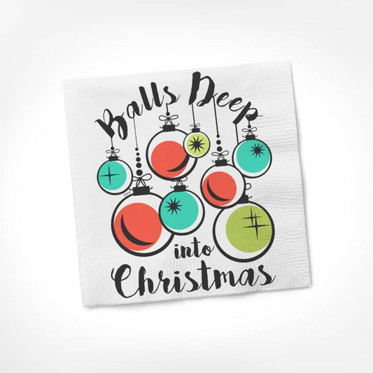 Beverage Napkins - Balls Deep 20ct