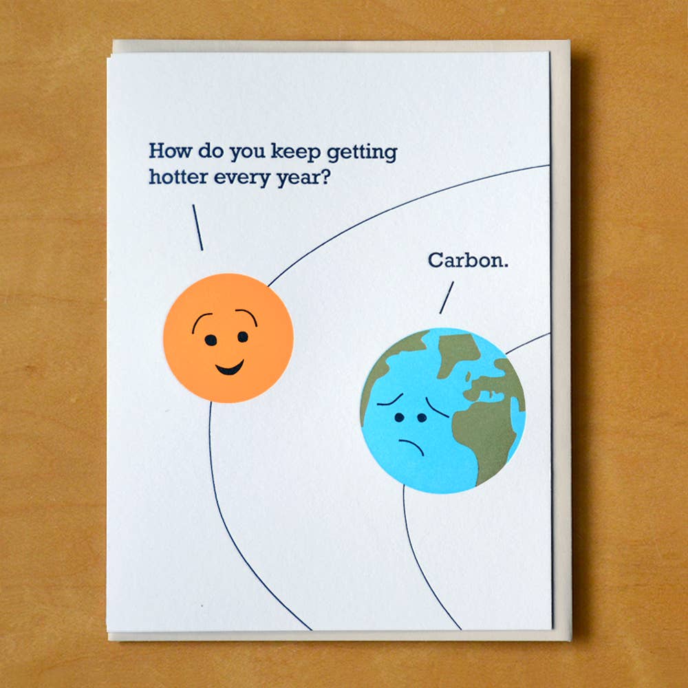 Greeting Card - Getting Hotter Every Year