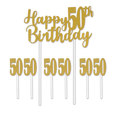 Cake Topper - 50th Birthday