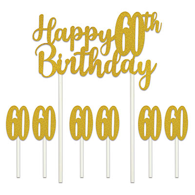 Cake Topper - 60th Birthday